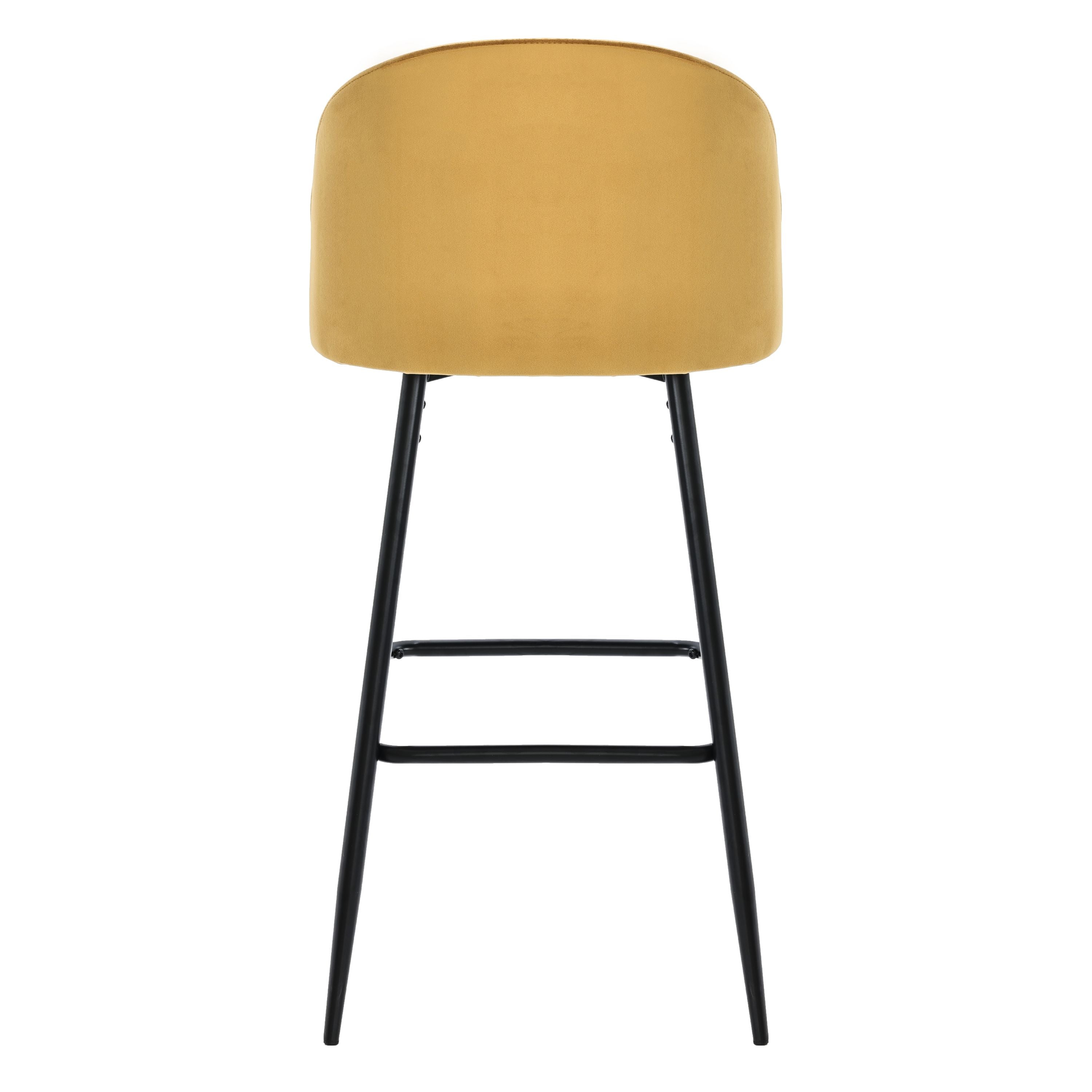 Taburete de bar terciopelo Atrio