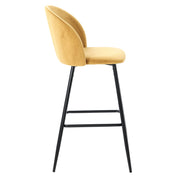 Taburete de bar terciopelo Atrio