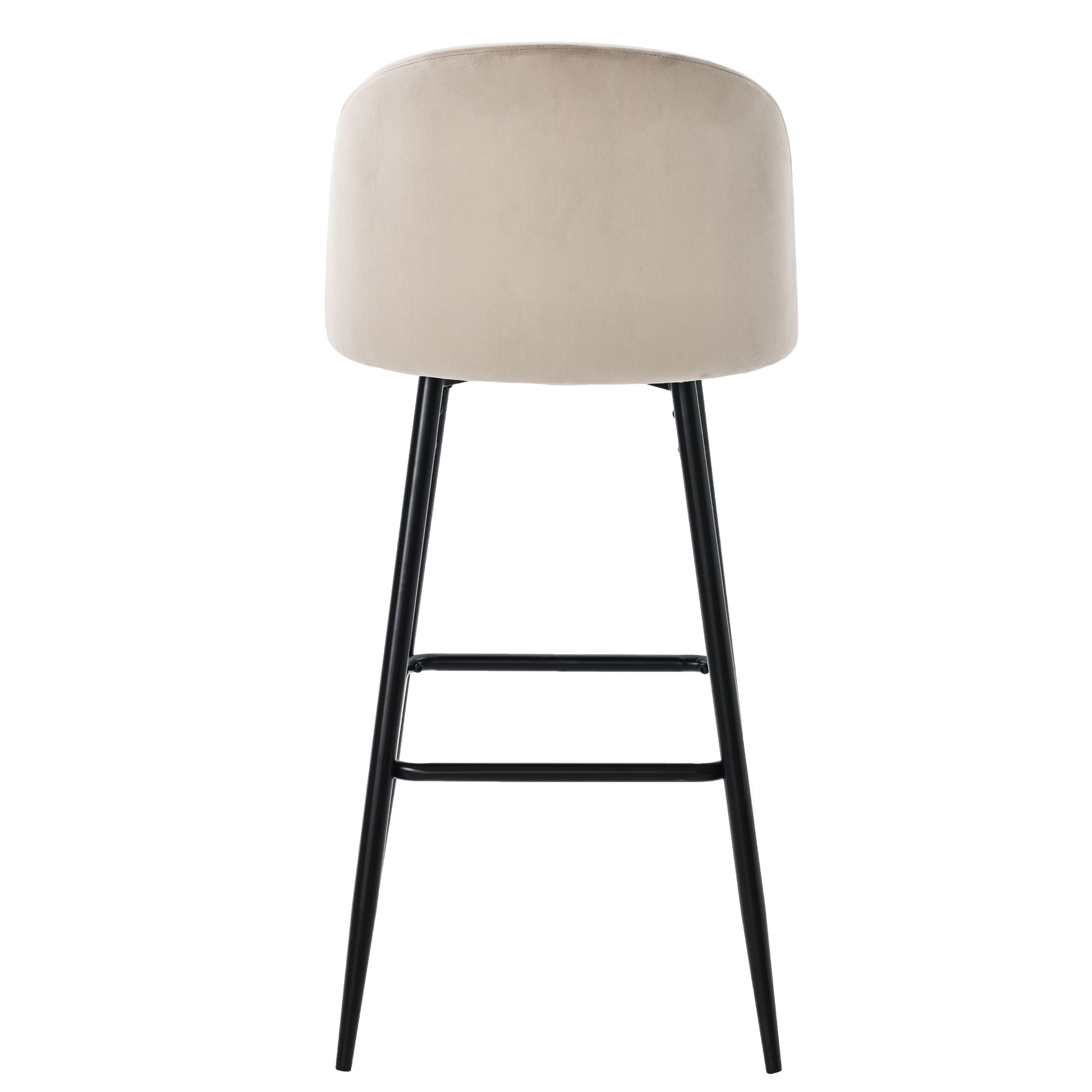 Taburete de bar terciopelo Atrio