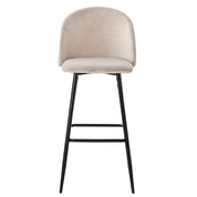 Taburete de bar terciopelo Atrio