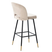 Taburete de bar terciopelo Nadia