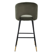 Taburete de bar terciopelo Nadia