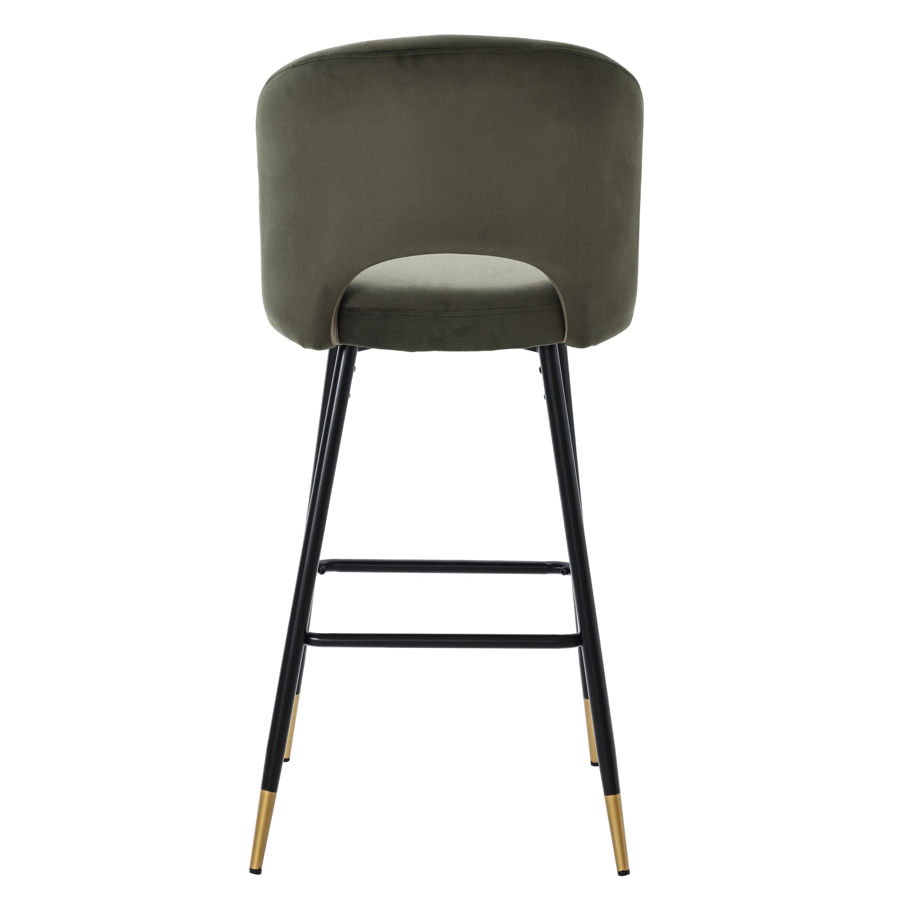 Taburete de bar terciopelo Nadia