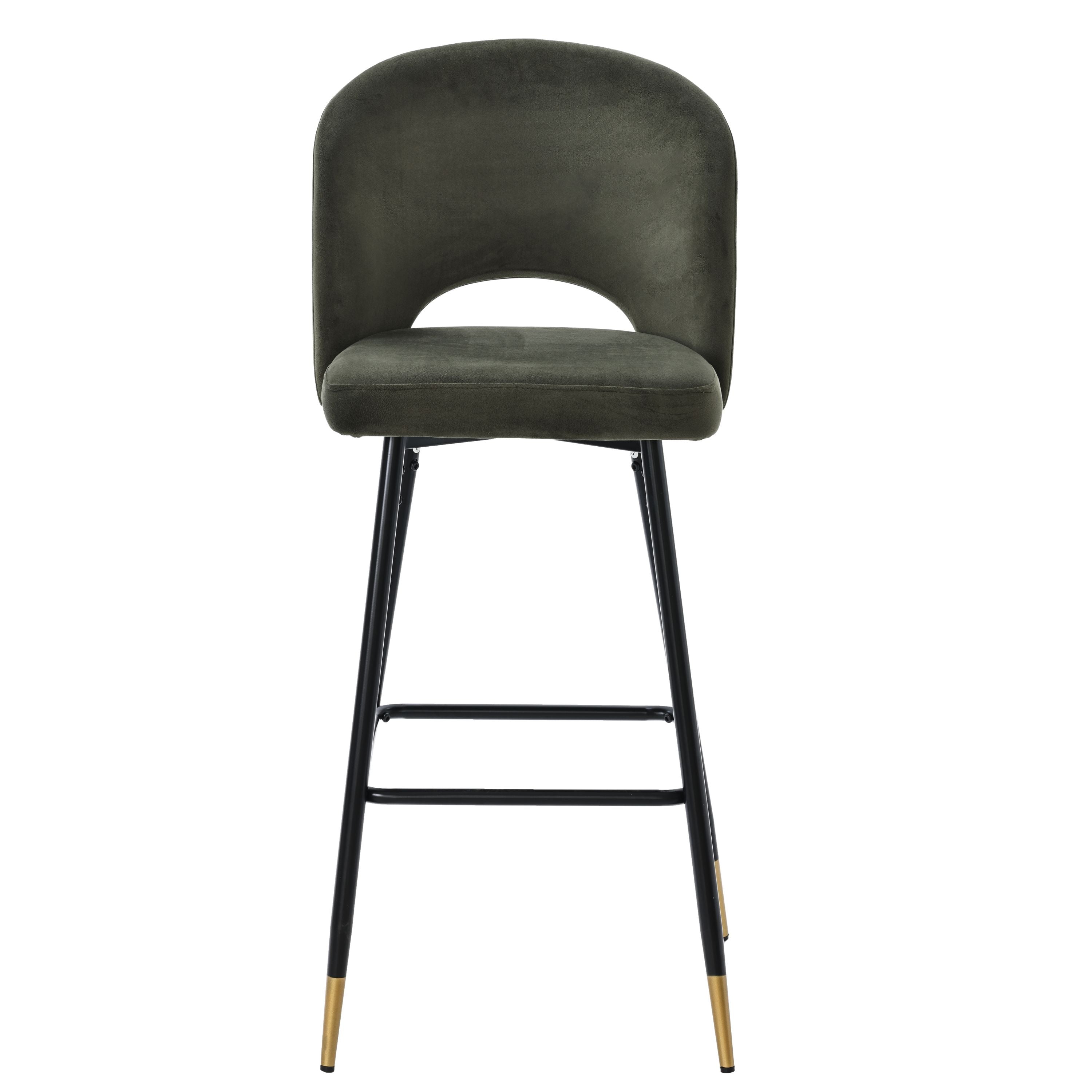 Taburete de bar terciopelo Nadia