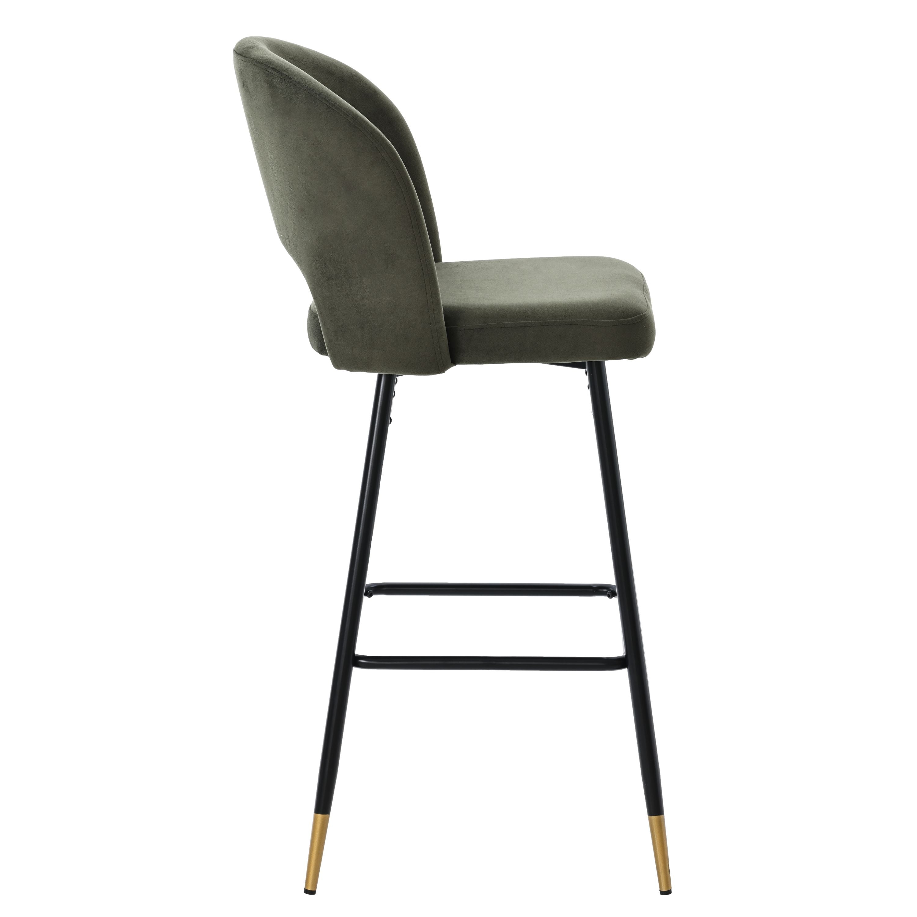 Taburete de bar terciopelo Nadia