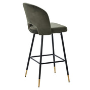 Taburete de bar terciopelo Nadia
