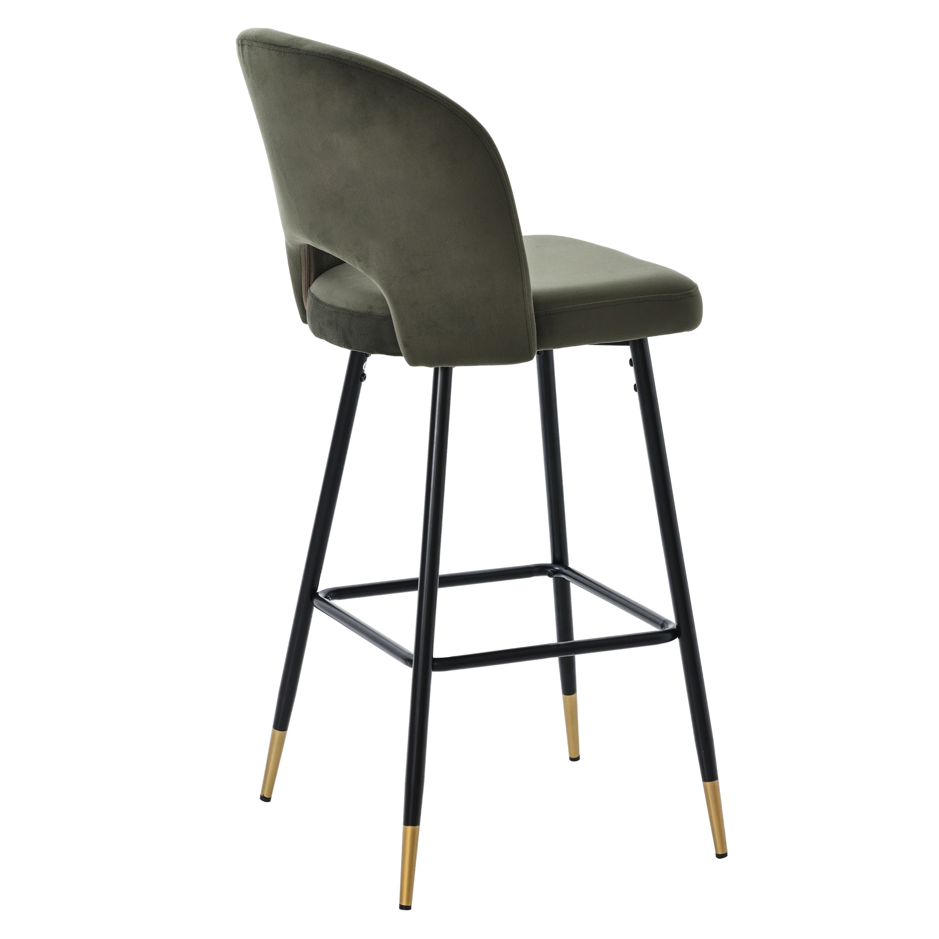 Taburete de bar terciopelo Nadia