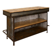 Barra de bar vintage metalica Santer