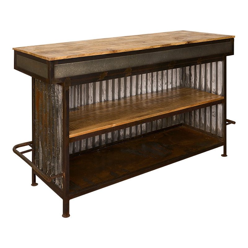 Barra de bar vintage metalica Santer