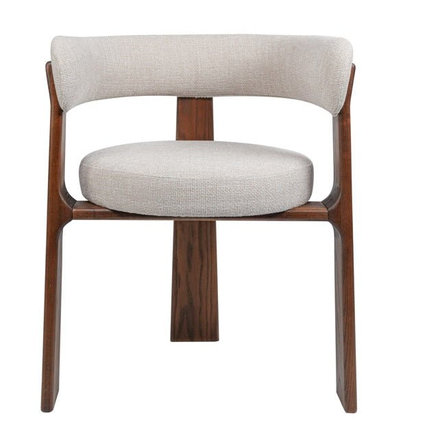 Silla de comedor con apoyabrazos madera fresno Moncayo - Vintahome