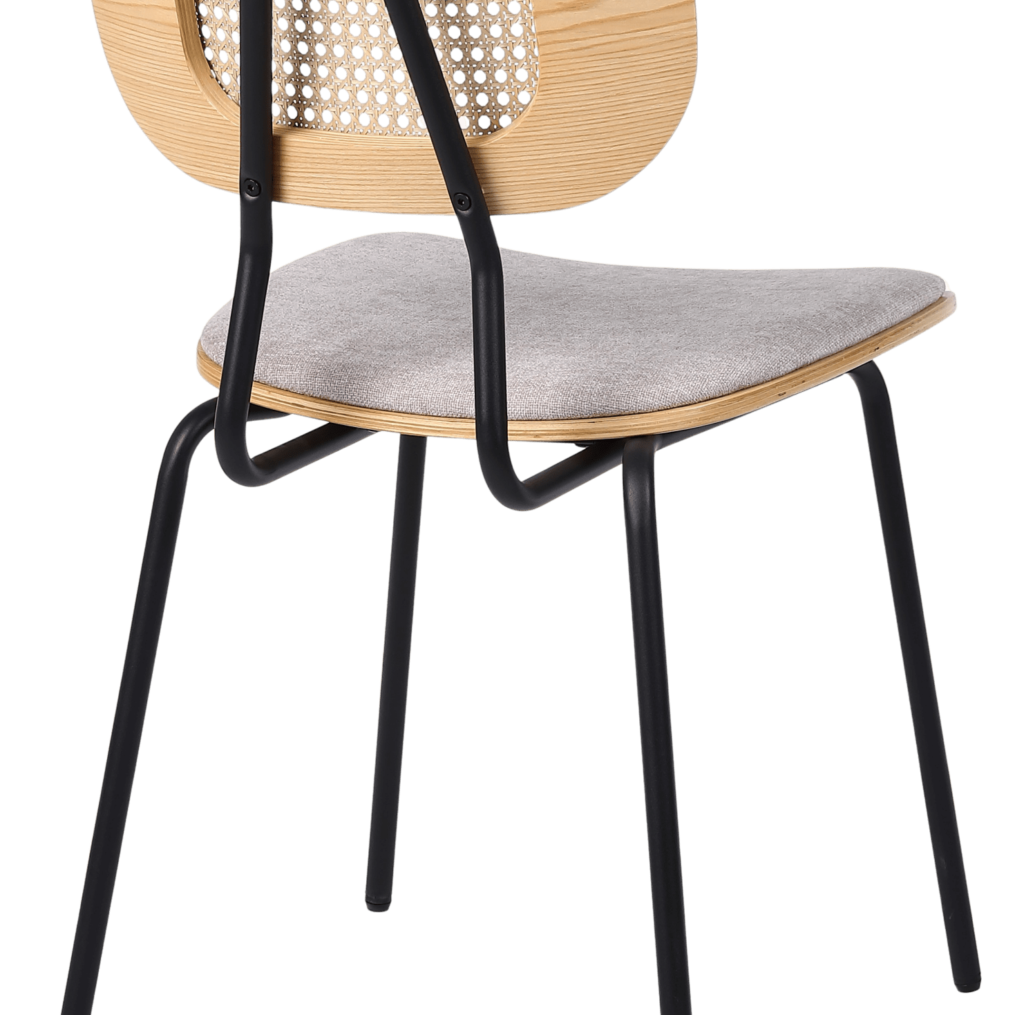 Silla de comedor madera y acero Alan - Vintahome