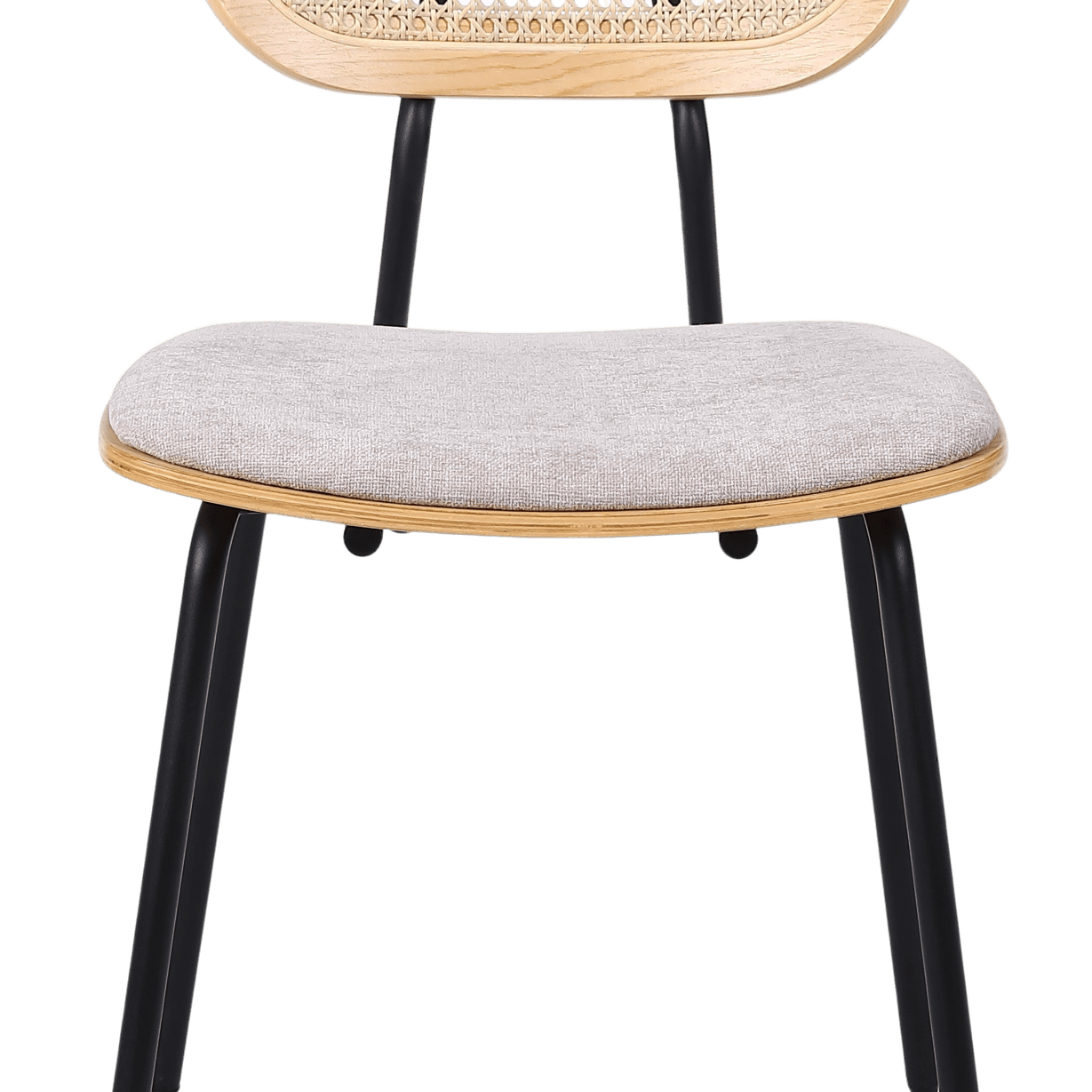 Silla de comedor madera y acero Alan - Vintahome