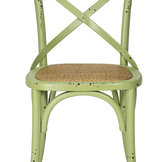 Silla de comedor vintage madera envejecida Tone