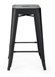 Taburete apilable vintage lix color