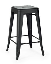 Taburete apilable vintage lix color
