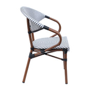 Silla parisina Bistro reposabrazos Linn