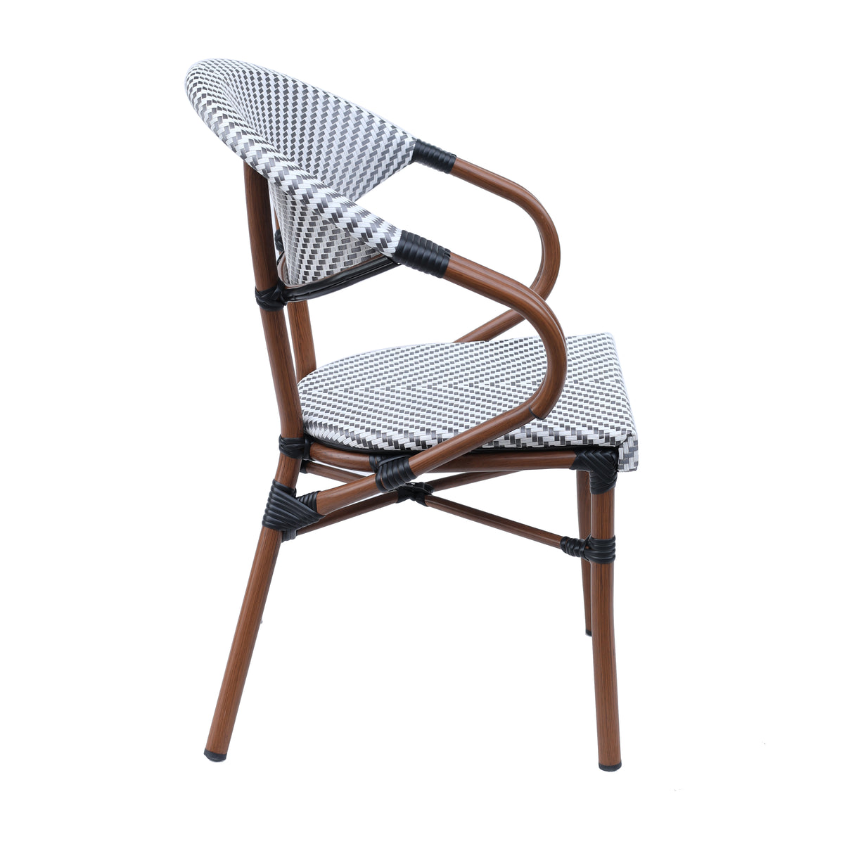 Silla parisina Bistro reposabrazos Linn