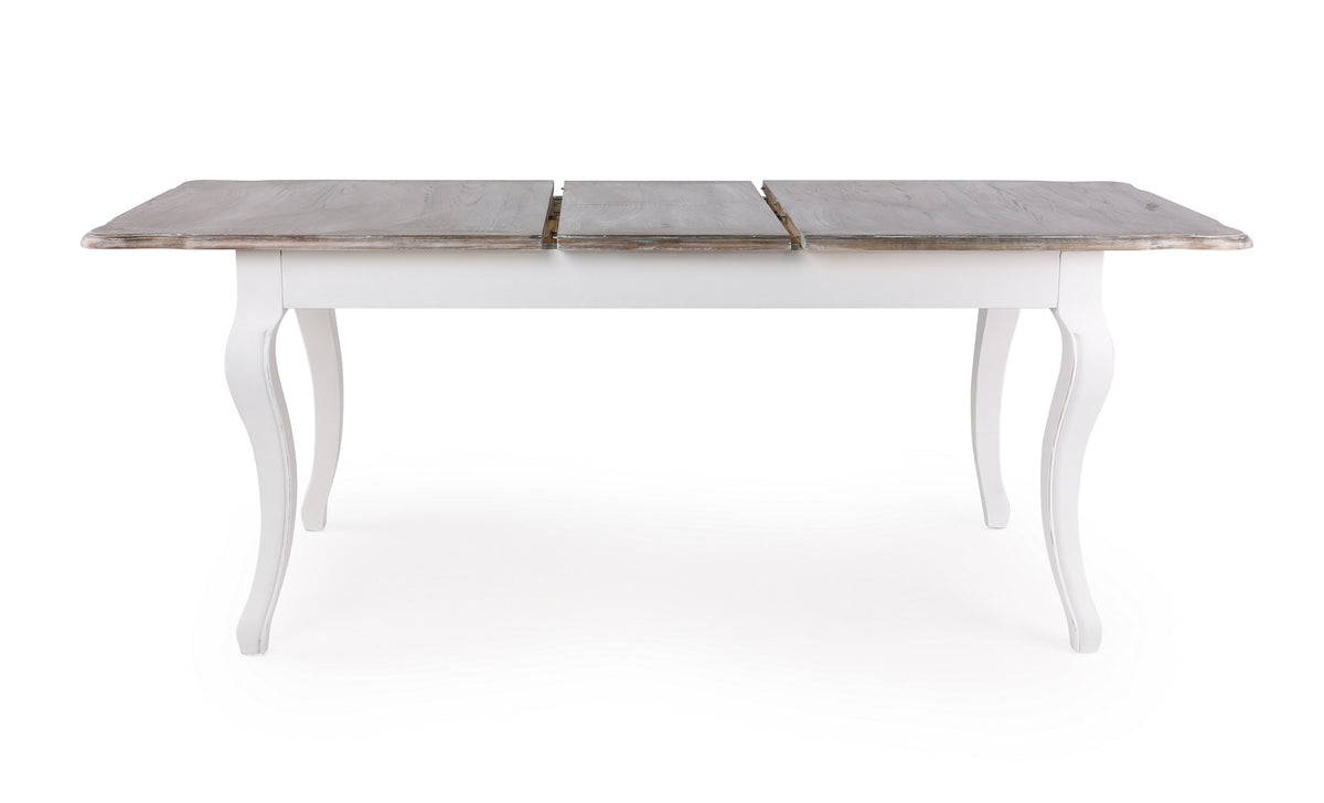 Mesa de comedor rectangular madera extensible Petra