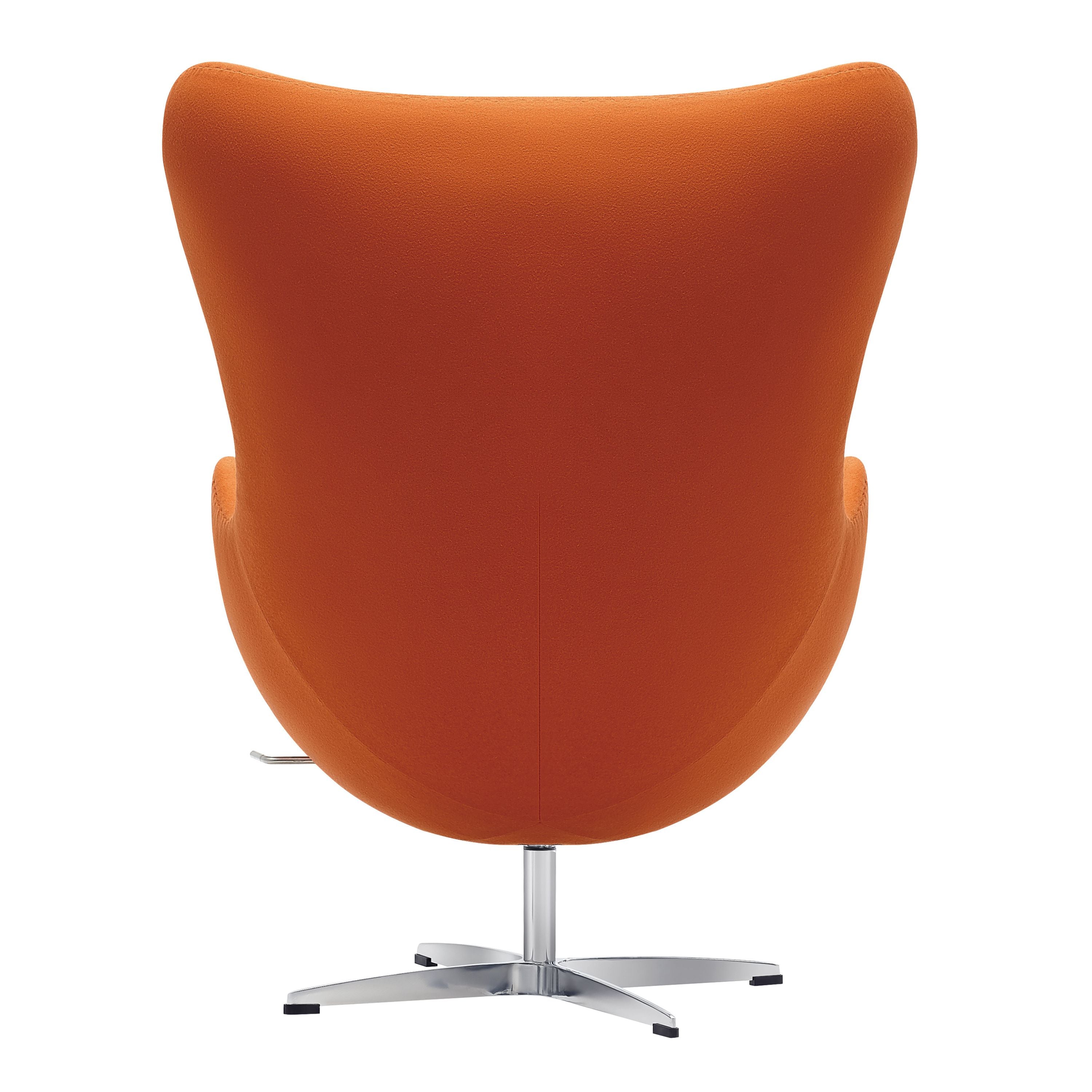 Sillón de diseño Eggo tapizado lana