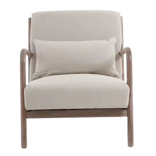 Sillón nórdico lino beige Liam