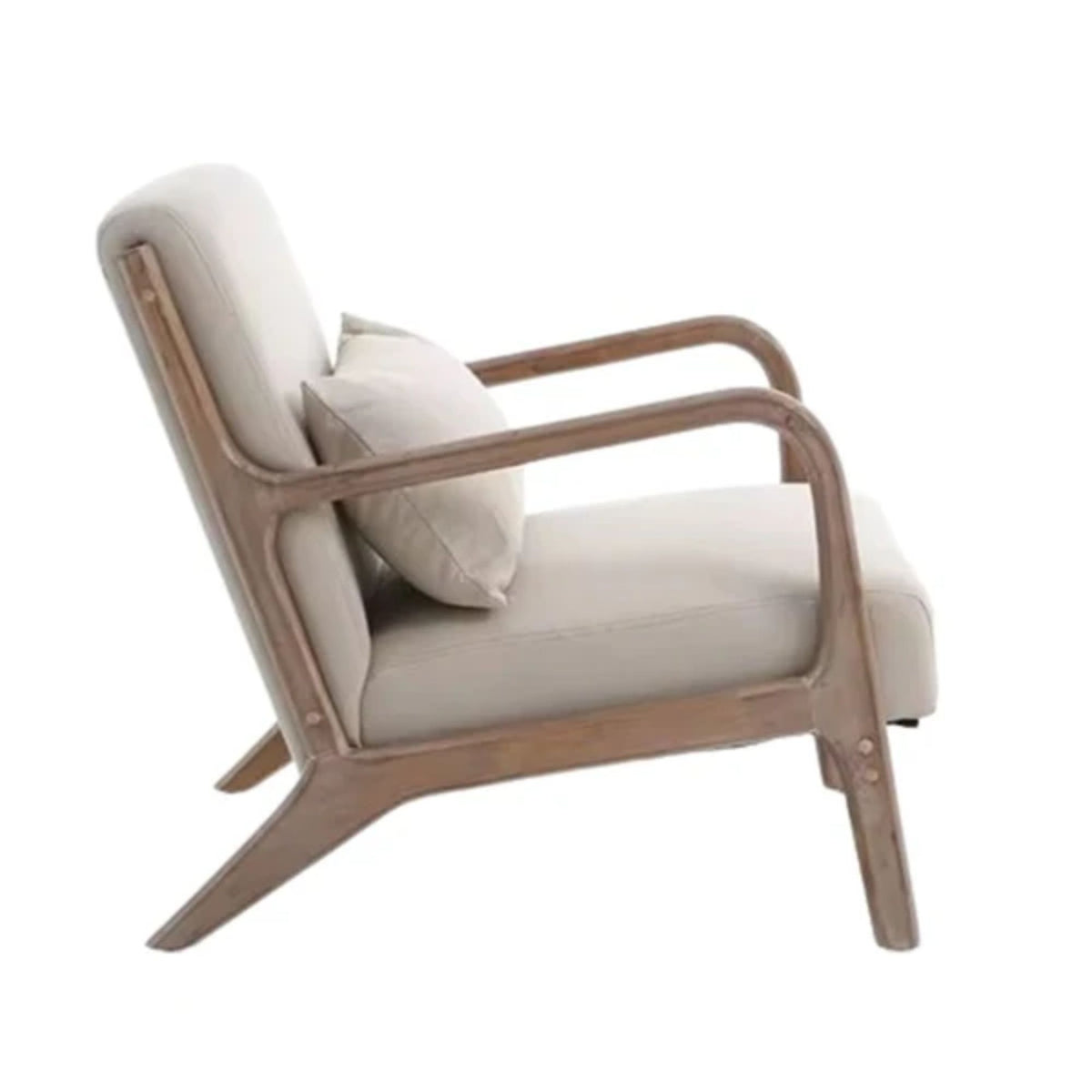 Sillón nórdico lino beige Liam