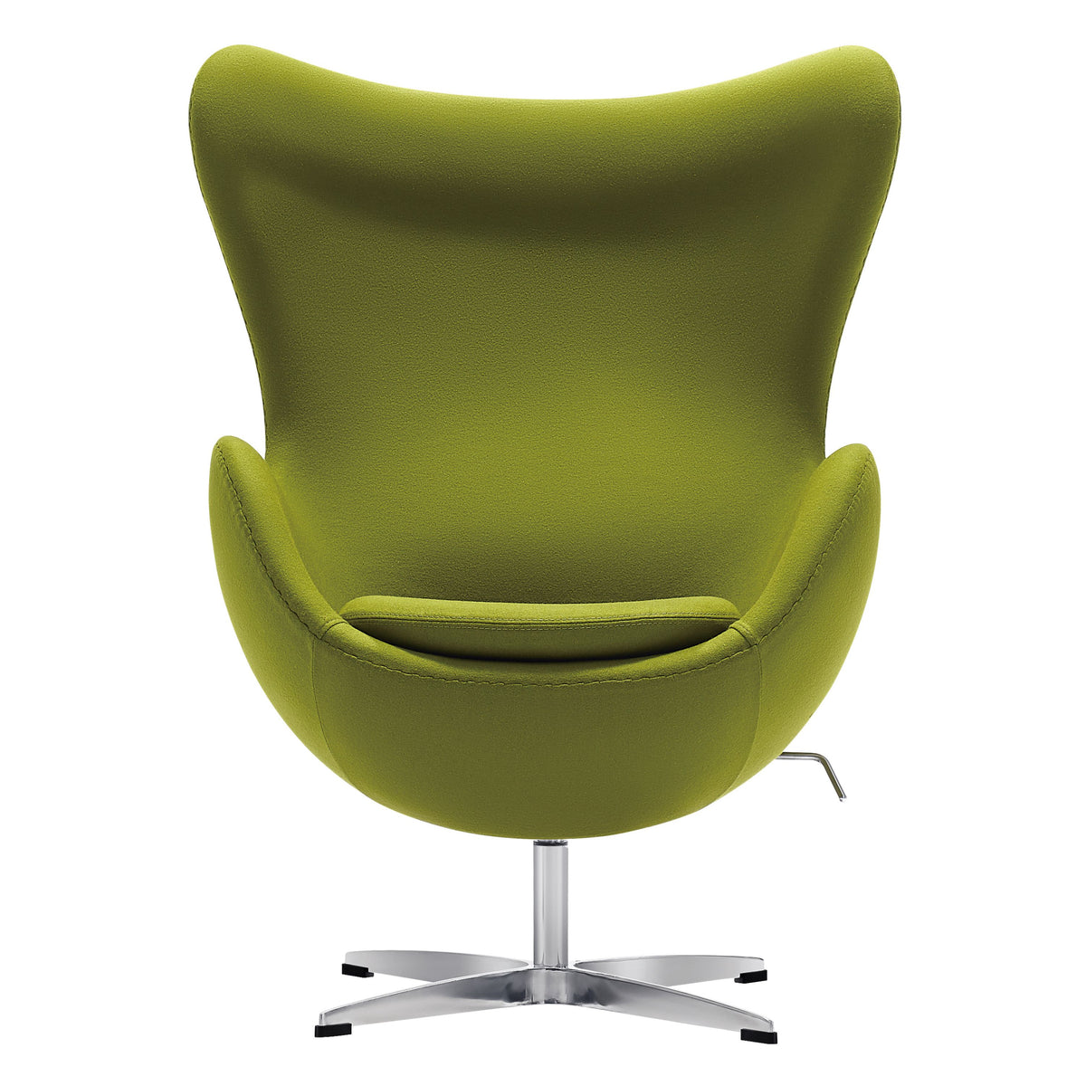 Sillón de diseño Eggo tapizado lana