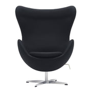 Sillón de diseño Eggo tapizado lana