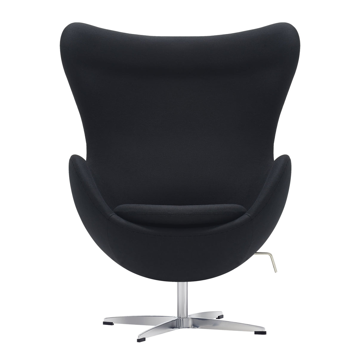 Sillón de diseño Eggo tapizado lana