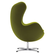 Sillón de diseño Eggo tapizado lana
