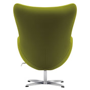 Sillón de diseño Eggo tapizado lana