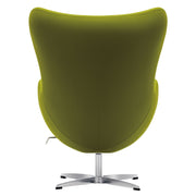 Sillón de diseño Eggo tapizado lana