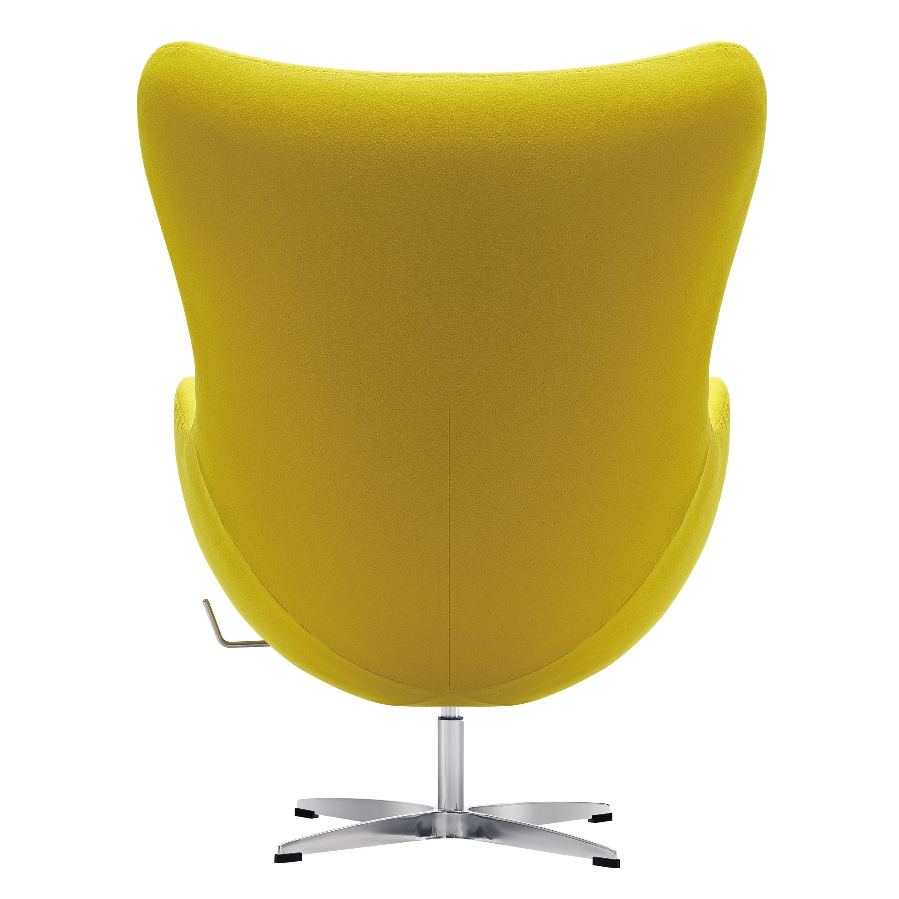 Sillón de diseño Eggo tapizado lana