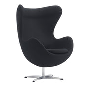 Sillón de diseño Eggo tapizado lana