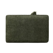 Canapé en chenille vert Mell