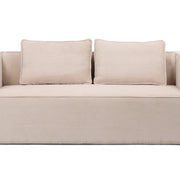 Sofá de pana ancha Mell Beige