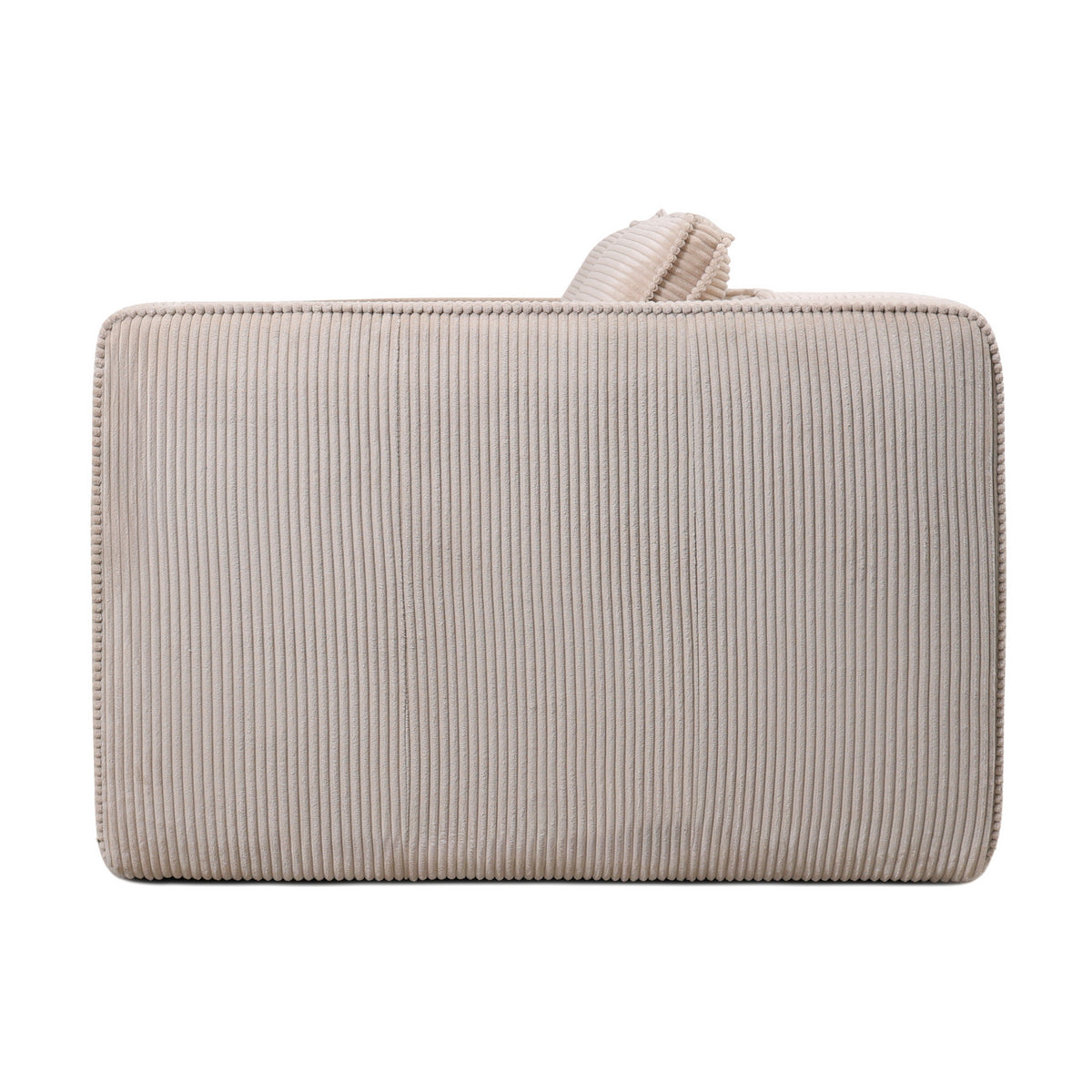 Sofá de pana ancha Mell Beige