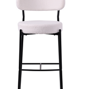 Tabouret boucle Verona 75 cm