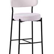Tabouret boucle Verona 75 cm