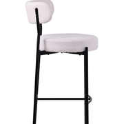 Tabouret boucle Verona 75 cm