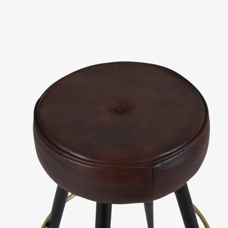 Taburete vintage alto Lorin