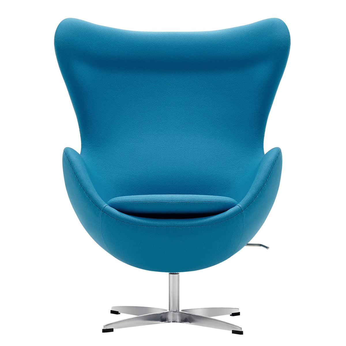 Sillón de diseño Eggo tapizado lana