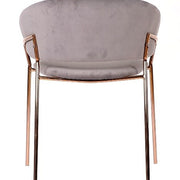 Silla terciopelo gold Arisa