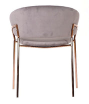 Silla terciopelo gold Arisa