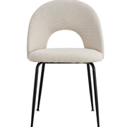 Silla de comedor tapizada tela Florida