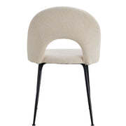 Silla de comedor tapizada tela Florida