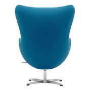 Sillón de diseño Eggo tapizado lana