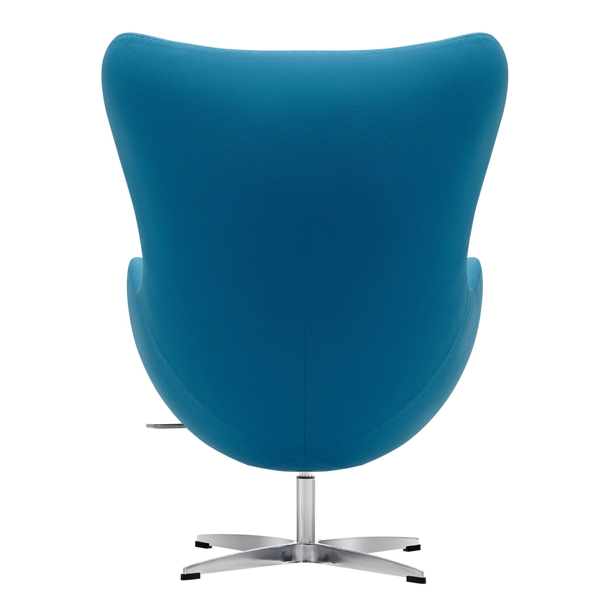 Sillón de diseño Eggo tapizado lana