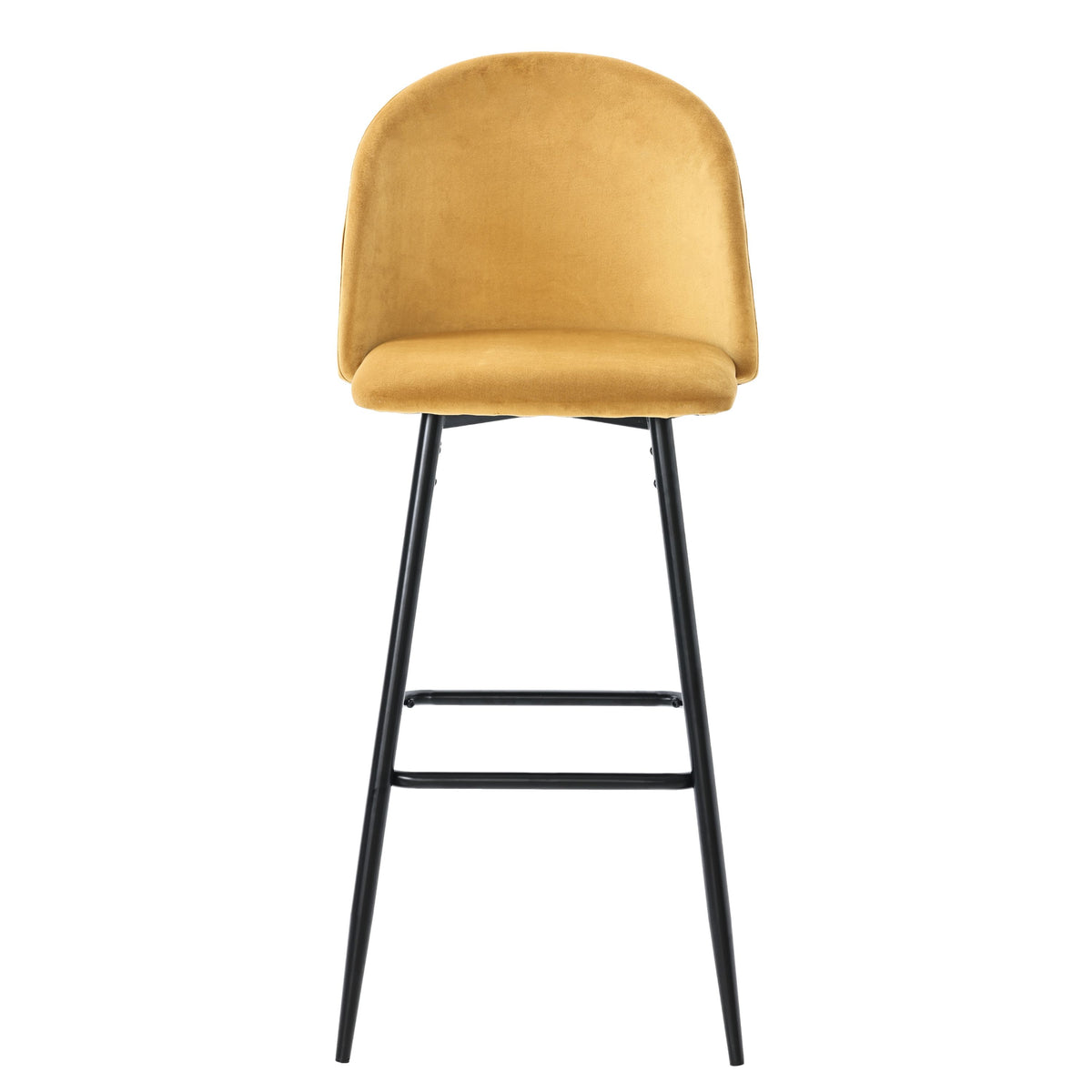 Tabouret de bar en velours Atrio
