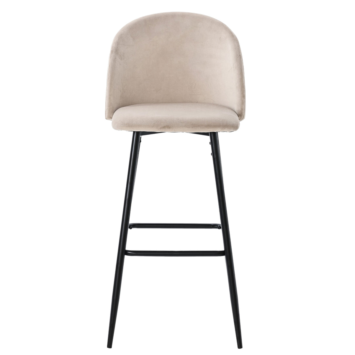 Tabouret de bar en velours Atrio