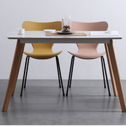 Silla de comedor acero y polipropileno Roxy